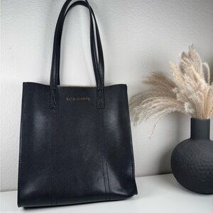 Authentic Marc Jacobs Black Leather Tote